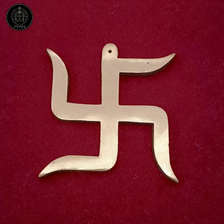 Swastik Copper Wall Hanging
